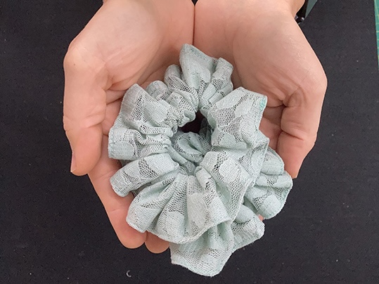 Fertige Scrunchie
