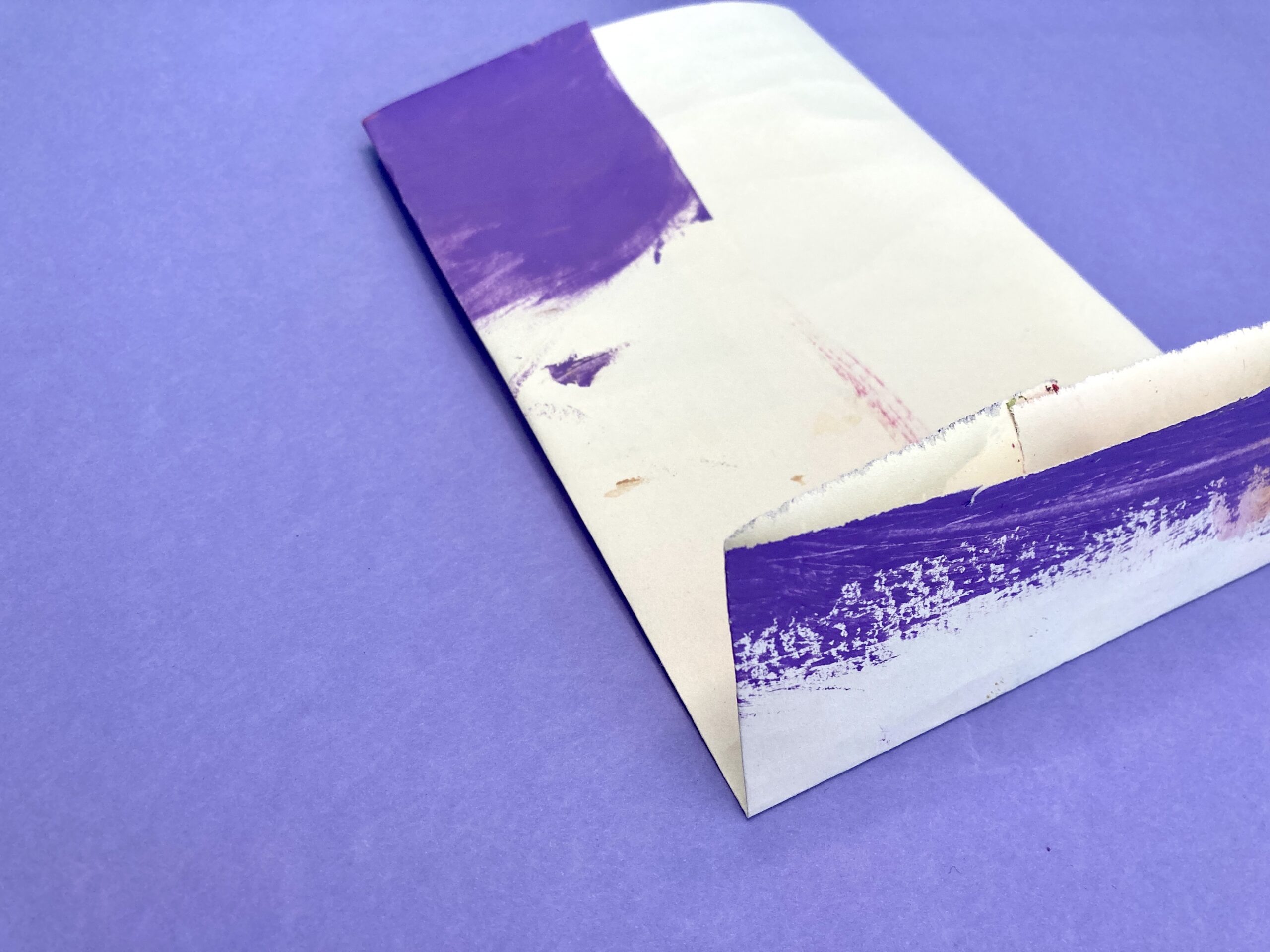 Boden nach oben falten