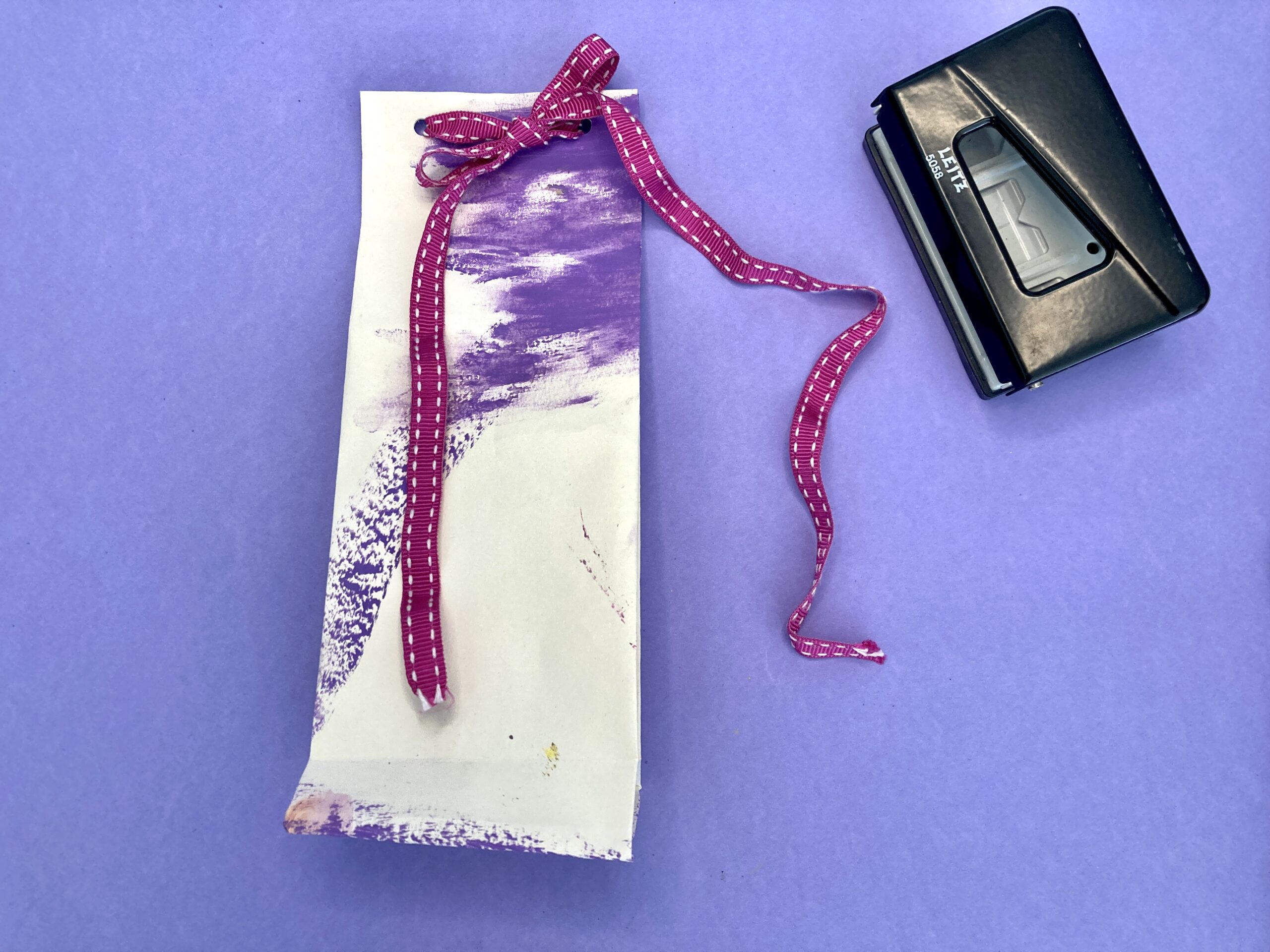 Papiertüte Öffnung gestalten