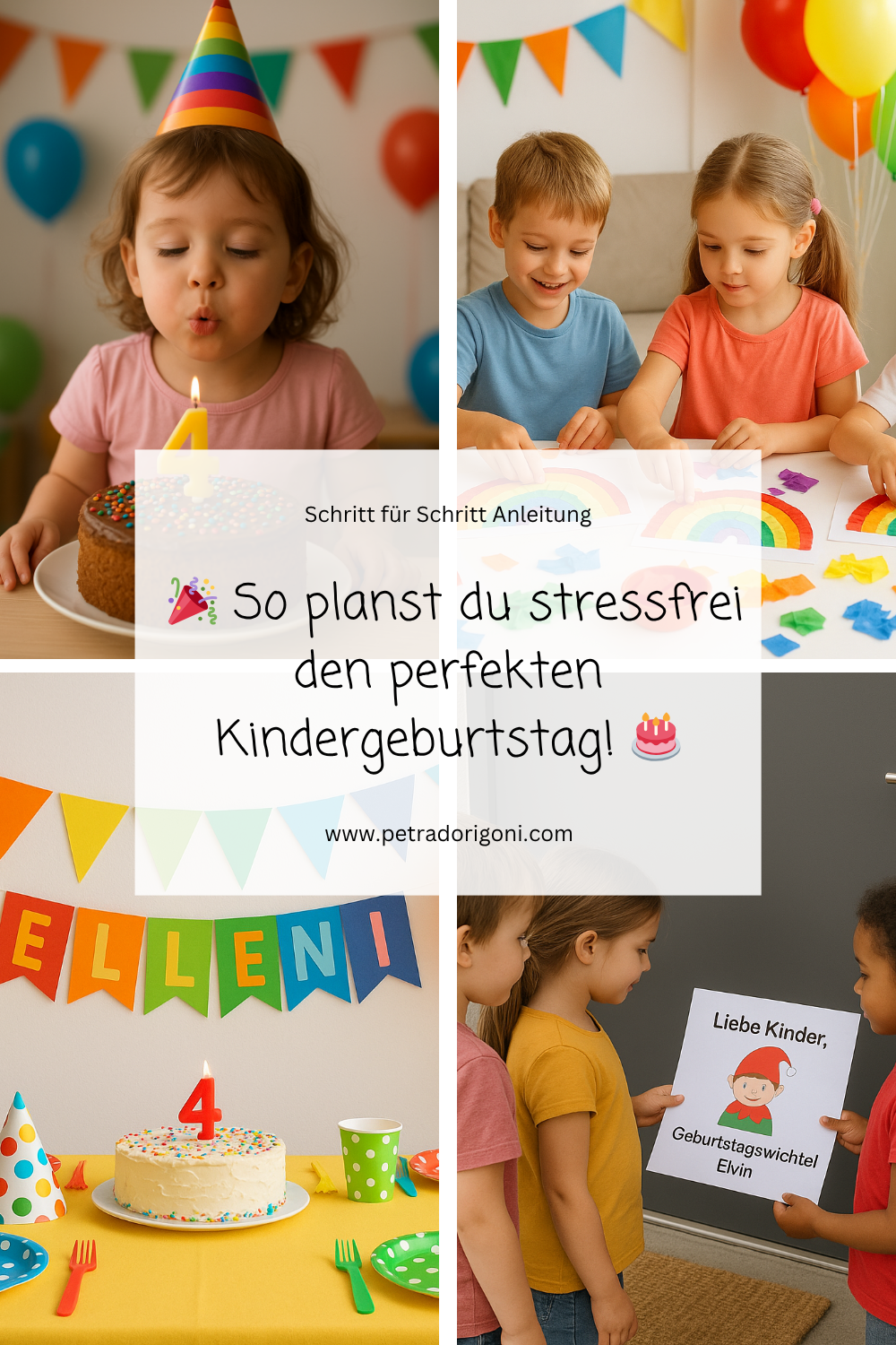 Kinder-Geburtstagsfeier Planung 