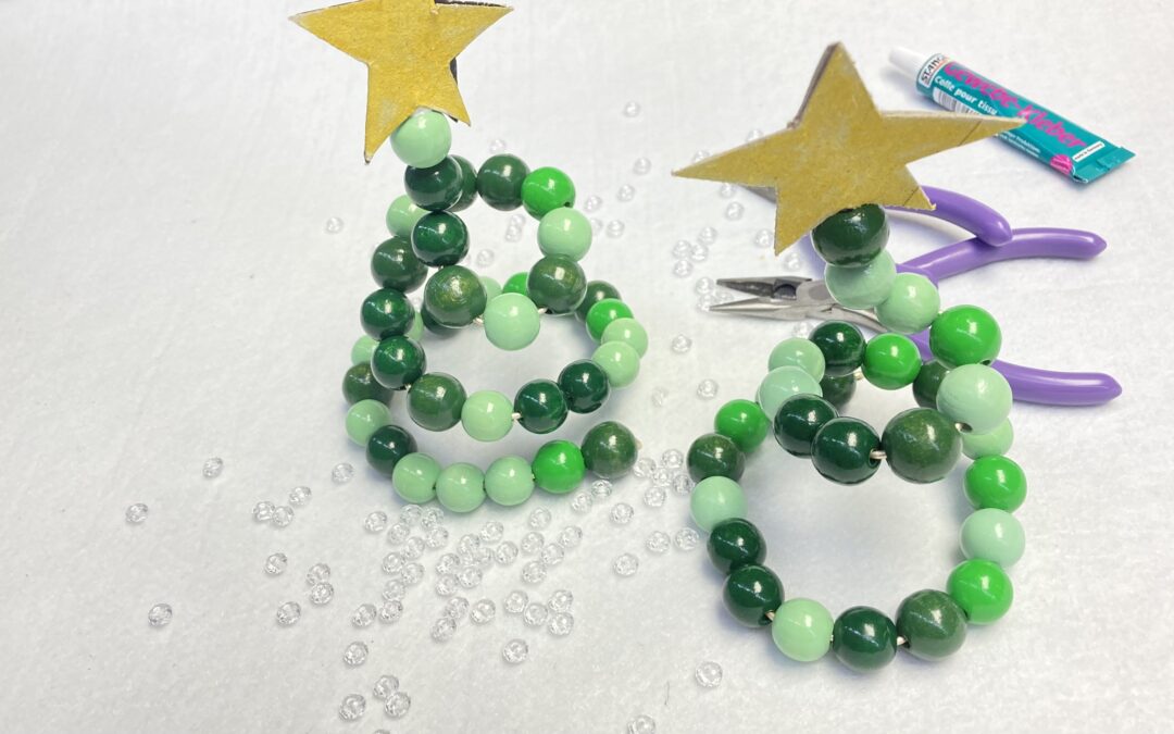 Holzperlen-Bäumchen selber machen — einfache DIY-Anleitung