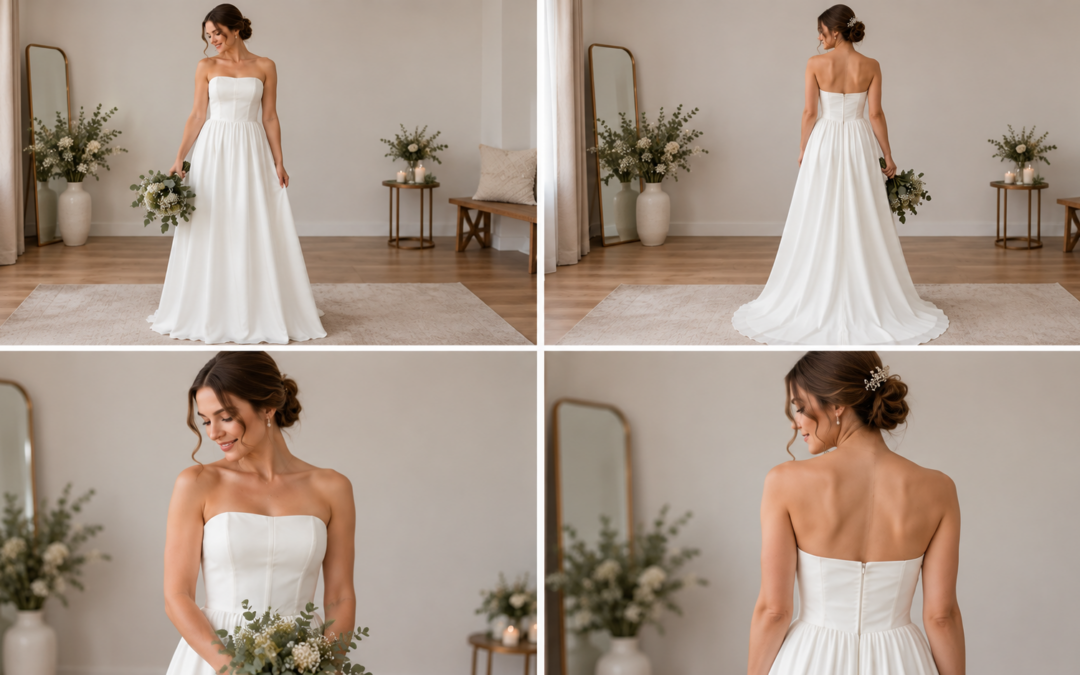 Prototypverkauf: Brautkleid Basic Cornelia von Atelier petra dorigoni