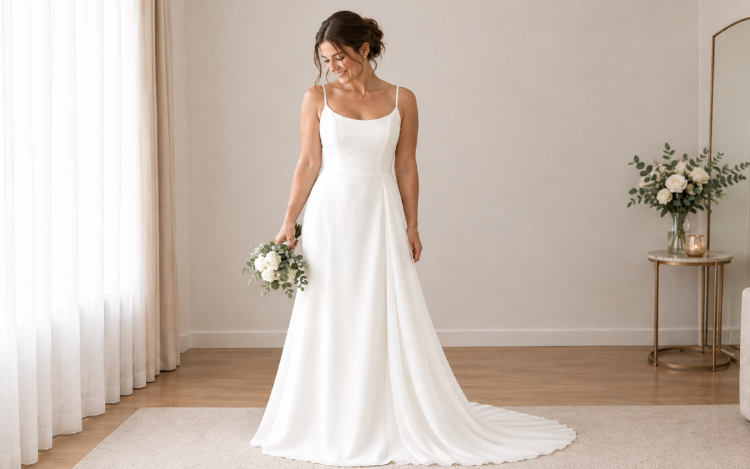 Prototypabverkauf: Basic Brautkleid Daniela